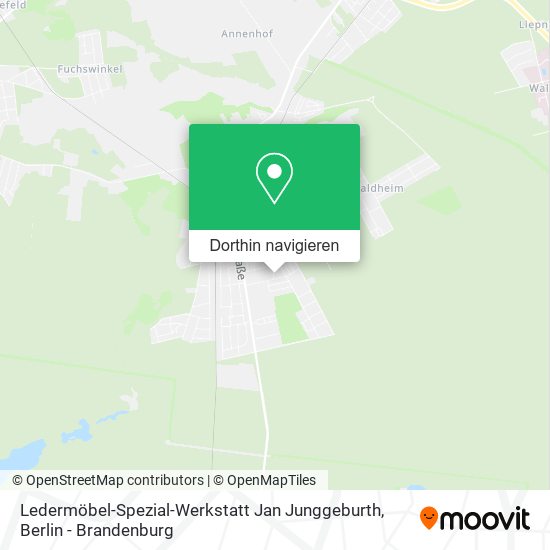 Ledermöbel-Spezial-Werkstatt Jan Junggeburth Karte