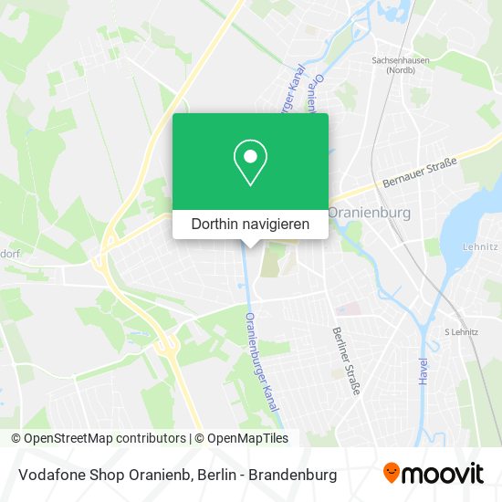 Vodafone Shop Oranienb Karte