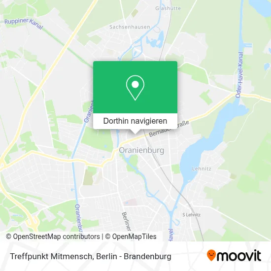 Treffpunkt Mitmensch Karte