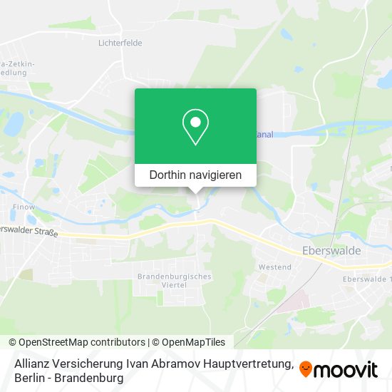 Allianz Versicherung Ivan Abramov Hauptvertretung Karte