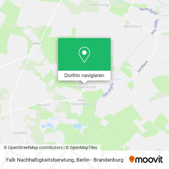 Falk Nachhaltigkeitsberatung Karte