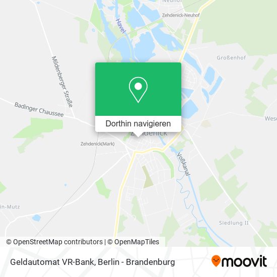 Geldautomat VR-Bank Karte