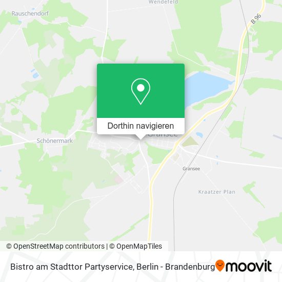 Bistro am Stadttor Partyservice Karte