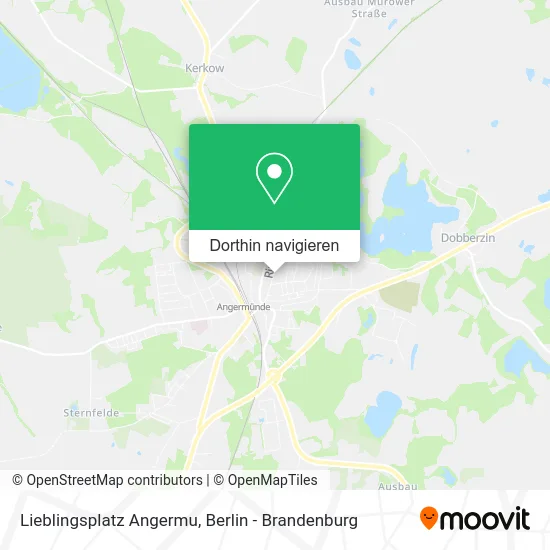 Lieblingsplatz Angermu Karte