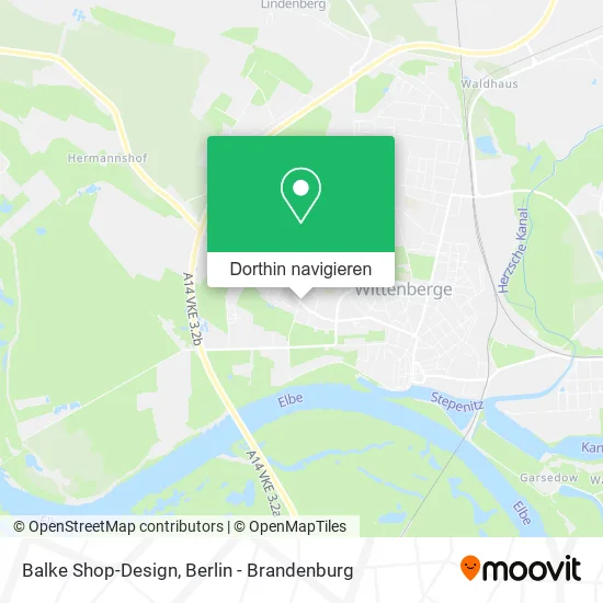 Balke Shop-Design Karte