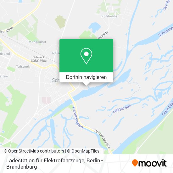 Ladestation für Elektrofahrzeuge Karte