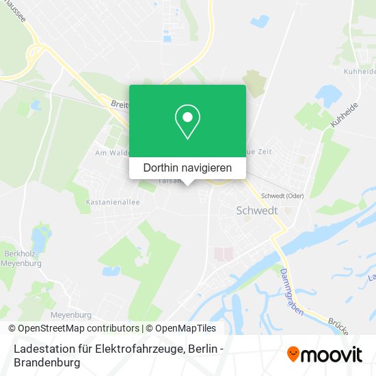 Ladestation für Elektrofahrzeuge Karte