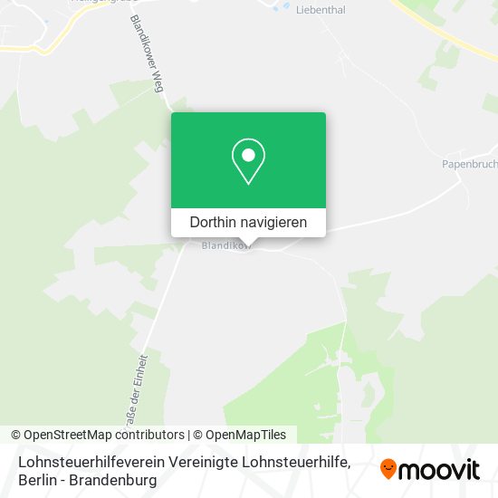 Lohnsteuerhilfeverein Vereinigte Lohnsteuerhilfe Karte