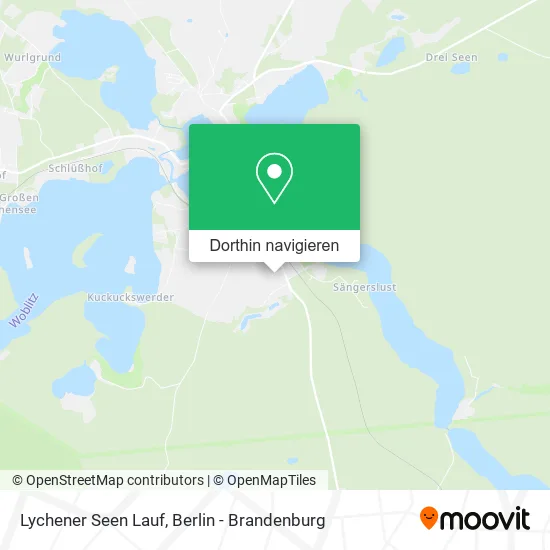 Lychener Seen Lauf Karte