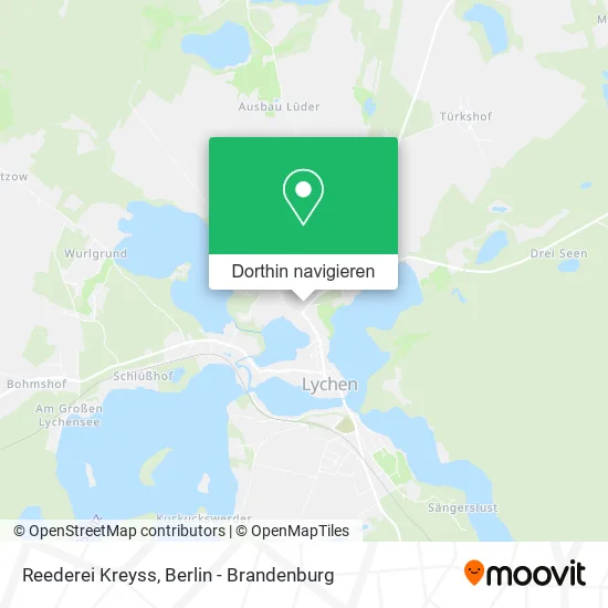 Reederei Kreyss Karte