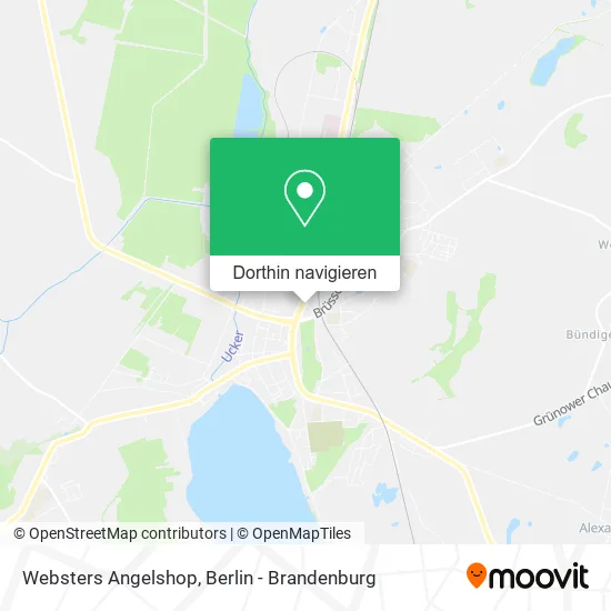 Websters Angelshop Karte