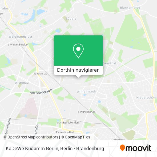 KaDeWe Kudamm Berlin Karte