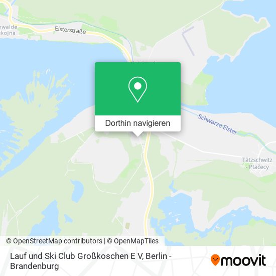 Lauf und Ski Club Großkoschen E V Karte