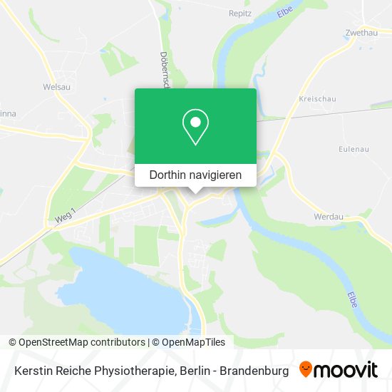 Kerstin Reiche Physiotherapie Karte