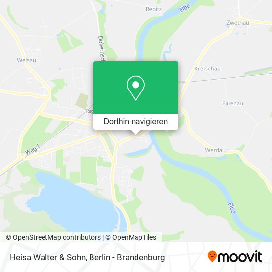 Heisa Walter & Sohn Karte