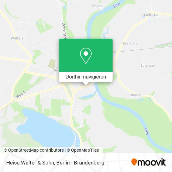 Heisa Walter & Sohn Karte