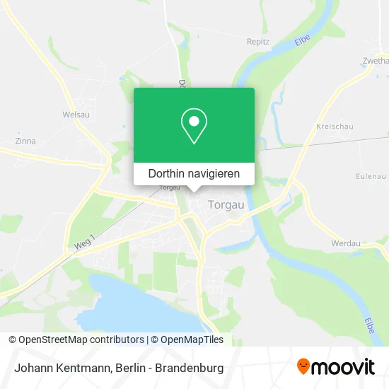 Johann Kentmann Karte