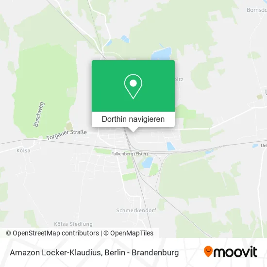 Amazon Locker-Klaudius Karte