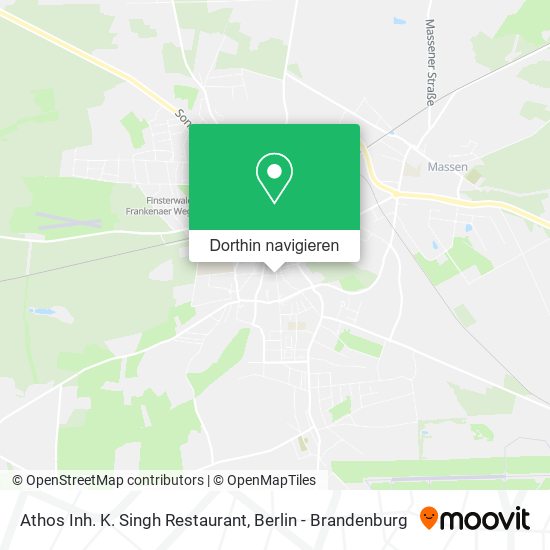 Athos Inh. K. Singh Restaurant Karte