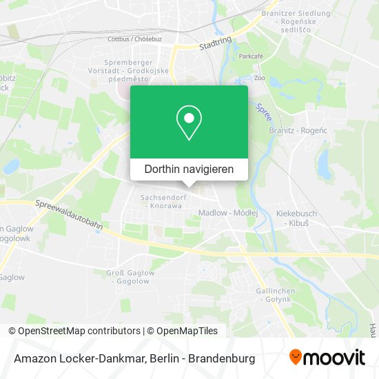 Amazon Locker-Dankmar Karte