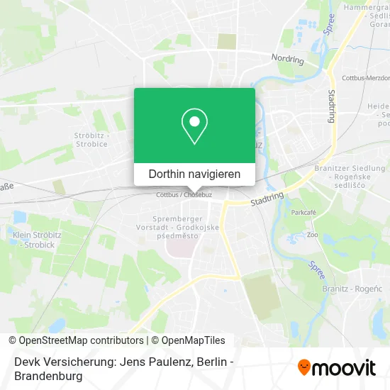 Devk Versicherung: Jens Paulenz Karte