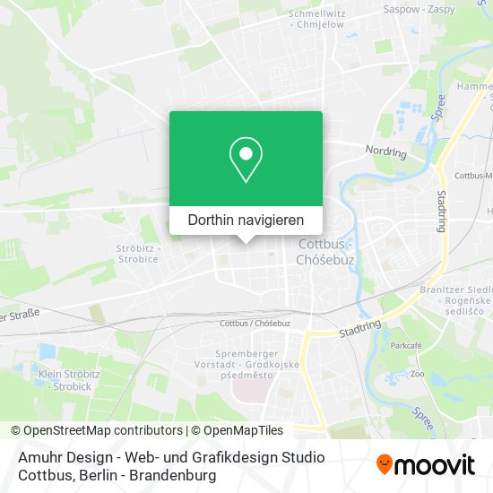 Amuhr Design - Web- und Grafikdesign Studio Cottbus Karte