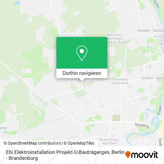 Ebi Elektroinstallation Projekt-U.Bauträgerges Karte