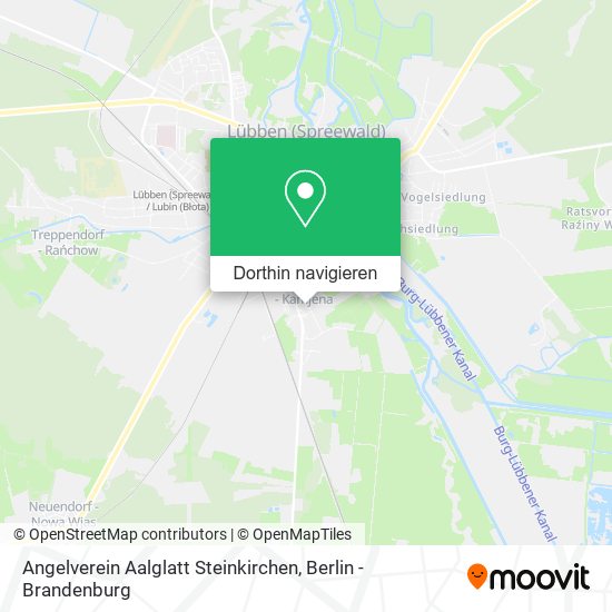 Angelverein Aalglatt Steinkirchen Karte