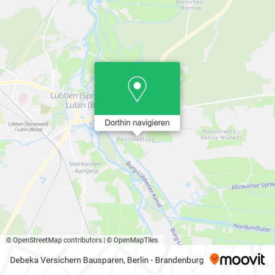Debeka Versichern Bausparen Karte