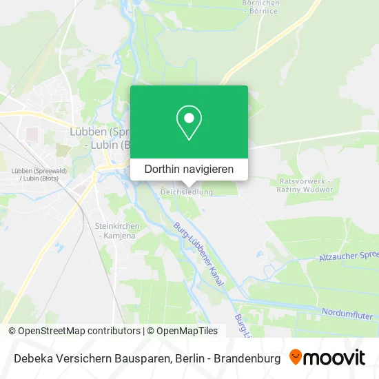 Debeka Versichern Bausparen Karte
