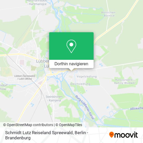 Schmidt Lutz Reiseland Spreewald Karte