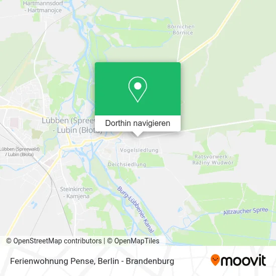 Ferienwohnung Pense Karte