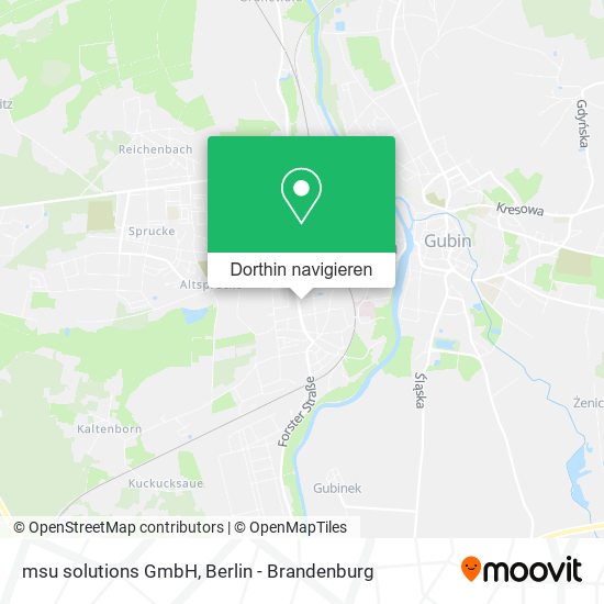 msu solutions GmbH Karte