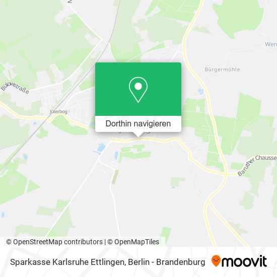 Sparkasse Karlsruhe Ettlingen Karte