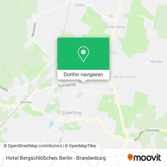 Hotel Bergschlößchen Karte