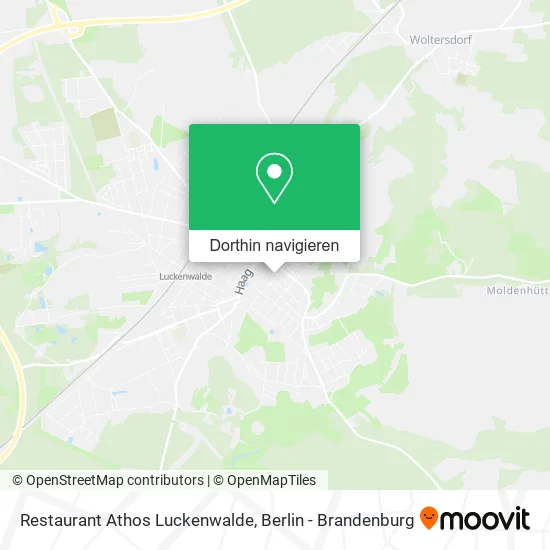 Restaurant Athos Luckenwalde Karte