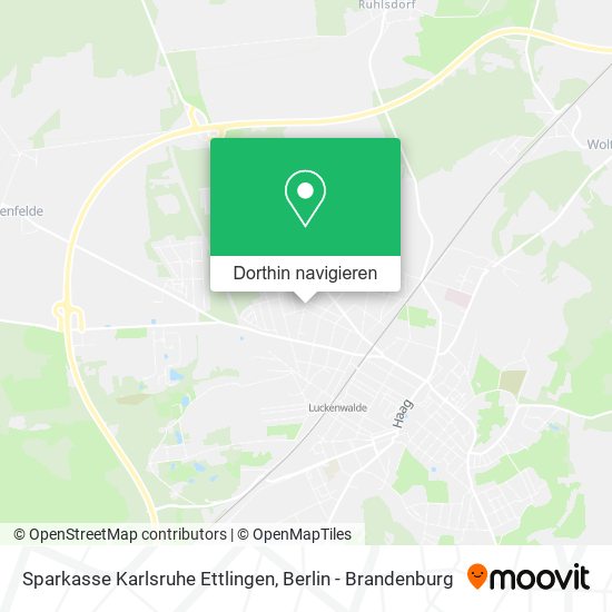 Sparkasse Karlsruhe Ettlingen Karte