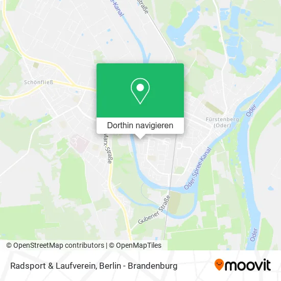 Radsport & Laufverein Karte