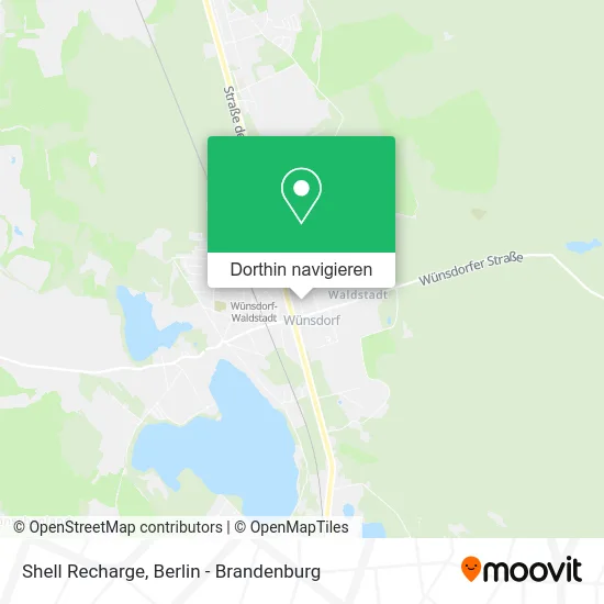 Shell Recharge Karte