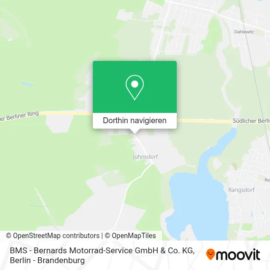 BMS - Bernards Motorrad-Service GmbH & Co. KG Karte