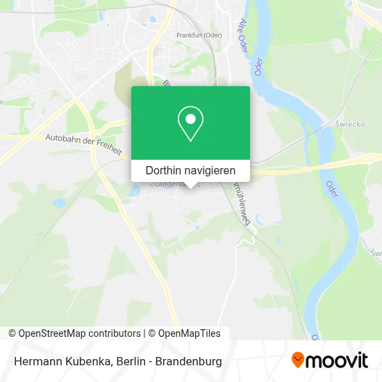 Hermann Kubenka Karte