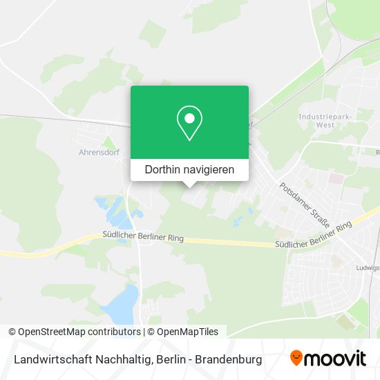 Landwirtschaft Nachhaltig Karte