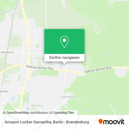 Amazon Locker-Samantha Karte