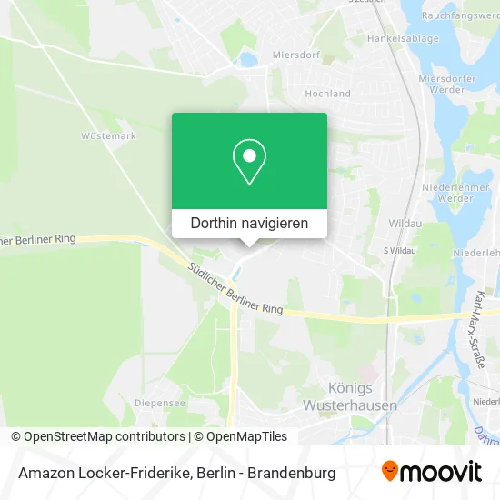 Amazon Locker-Friderike Karte