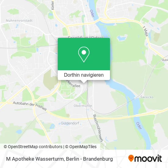 M Apotheke Wasserturm Karte