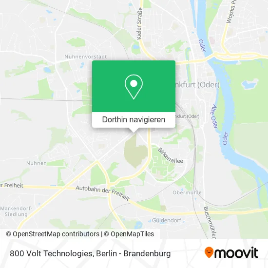 800 Volt Technologies Karte