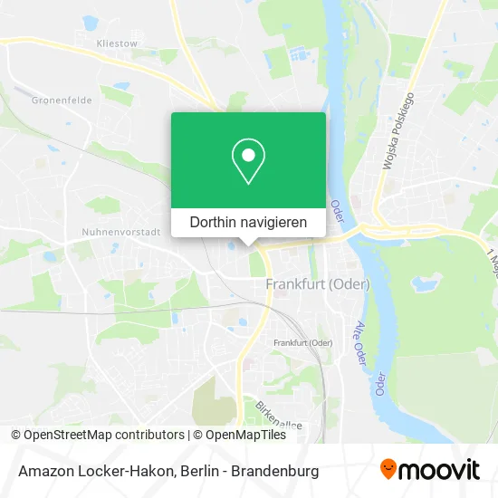 Amazon Locker-Hakon Karte