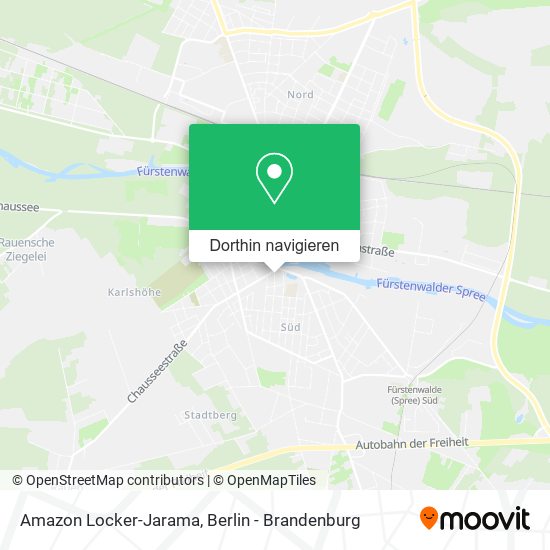 Amazon Locker-Jarama Karte