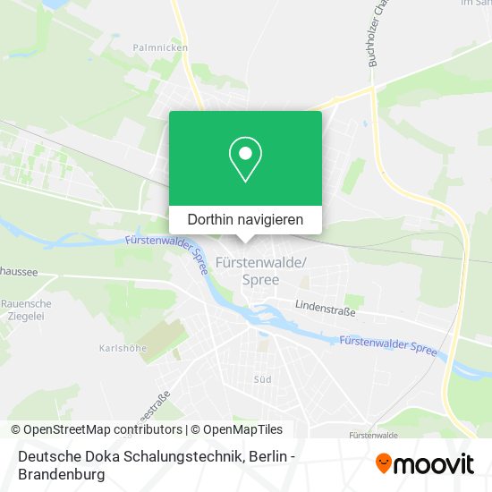 Deutsche Doka Schalungstechnik Karte