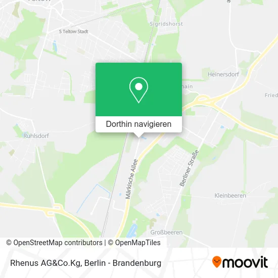 Rhenus AG&Co.Kg Karte